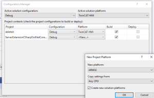 How to publish Beckhoff HMI project to remote server - HEMELIX